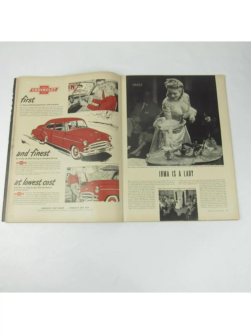 LIFE Magazine August 1950 Peg-Leg Admiral John Hoskins, Korean War, Marie Wilson